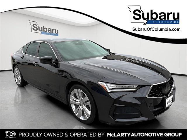 used 2021 Acura TLX car, priced at $23,500