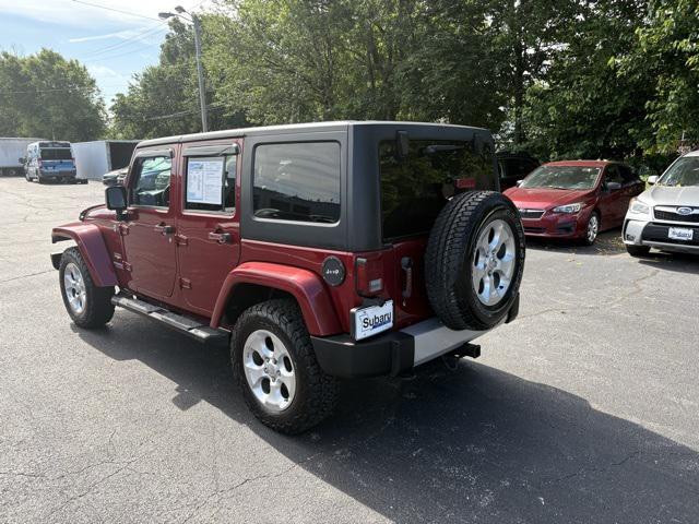 used 2013 Jeep Wrangler Unlimited car, priced at $15,800