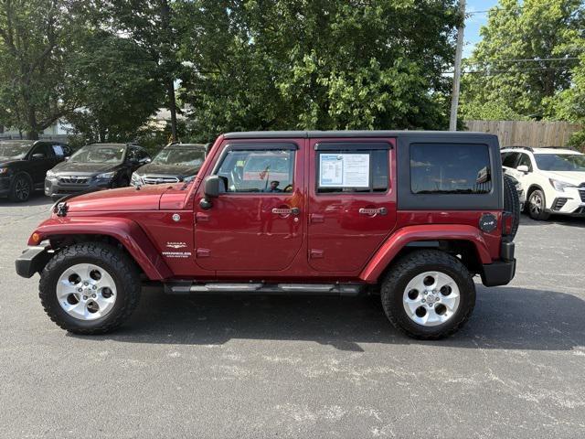 used 2013 Jeep Wrangler Unlimited car, priced at $15,800