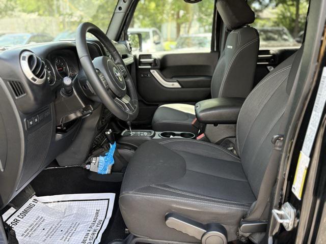 used 2018 Jeep Wrangler JK Unlimited car, priced at $25,000