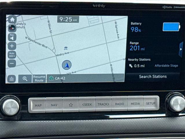 used 2021 Hyundai Kona EV car, priced at $19,583