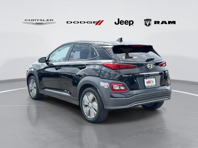 used 2021 Hyundai Kona EV car, priced at $16,032
