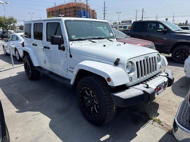 used 2016 Jeep Wrangler Unlimited car, priced at $17,995