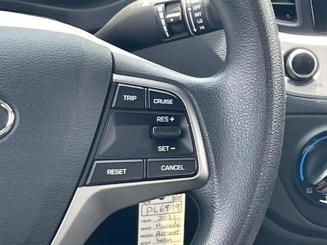 used 2021 Hyundai Accent car, priced at $14,495