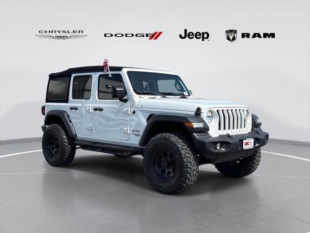 used 2018 Jeep Wrangler Unlimited car, priced at $25,204