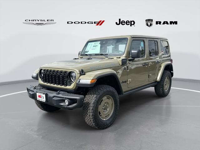 new 2025 Jeep Wrangler 4xe car, priced at $55,343