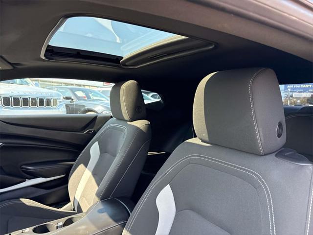 used 2021 Chevrolet Camaro car, priced at $19,378