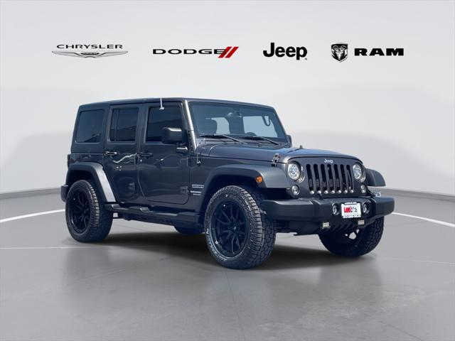 used 2017 Jeep Wrangler Unlimited car, priced at $20,495