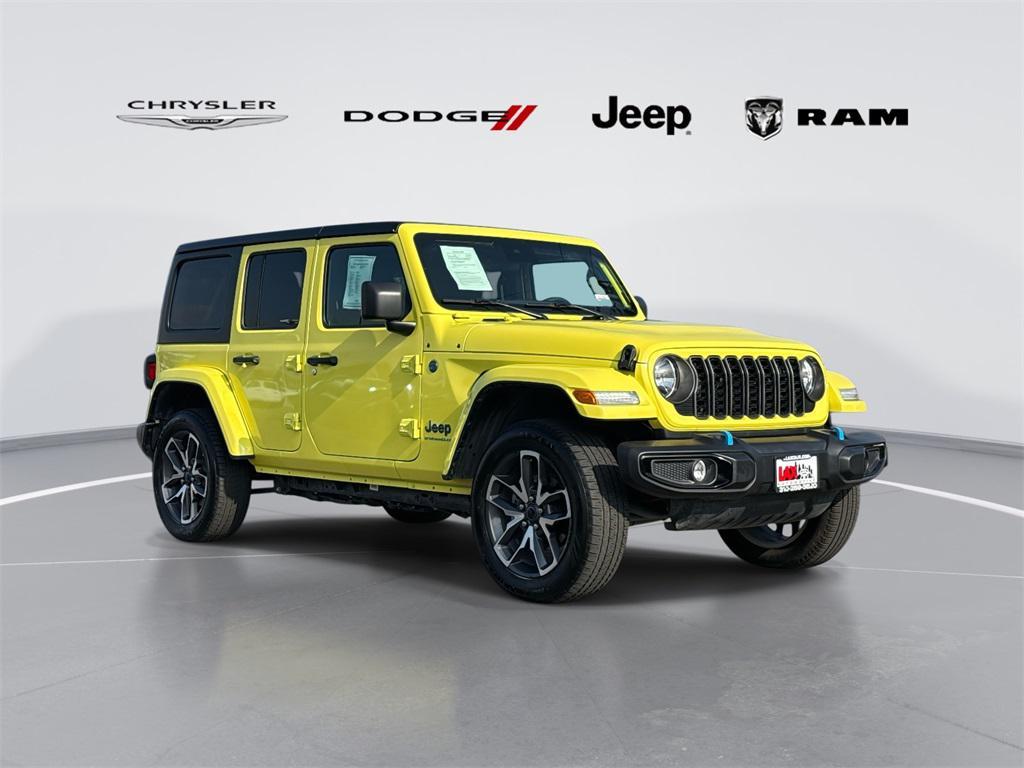used 2024 Jeep Wrangler 4xe car, priced at $32,995
