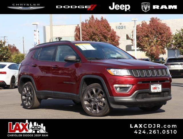 used 2021 Jeep Compass car, priced at $16,333