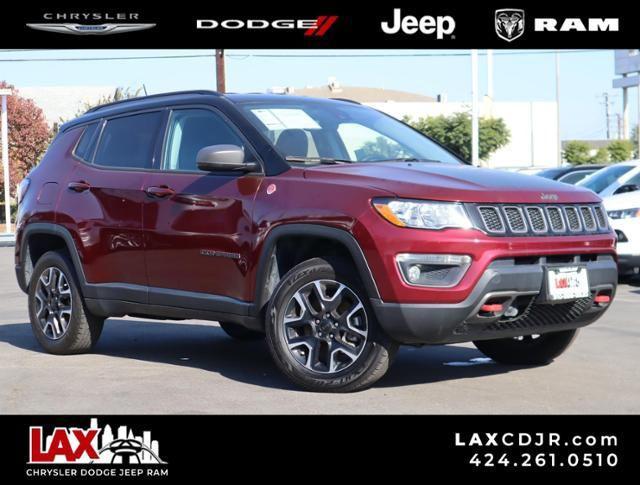 used 2021 Jeep Compass car, priced at $15,588