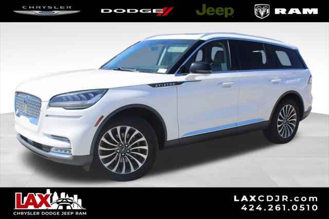 used 2021 Lincoln Aviator car, priced at $35,299