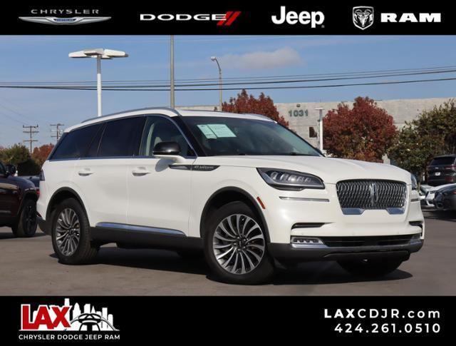 used 2021 Lincoln Aviator car, priced at $34,788