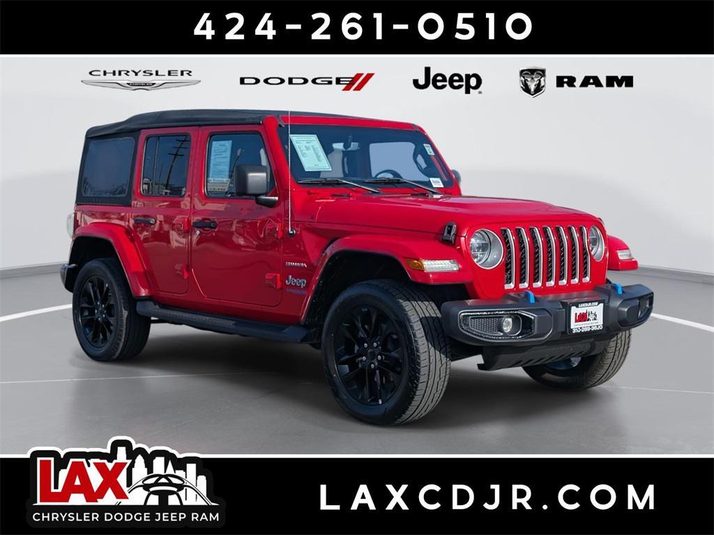 used 2022 Jeep Wrangler Unlimited 4xe car, priced at $26,495