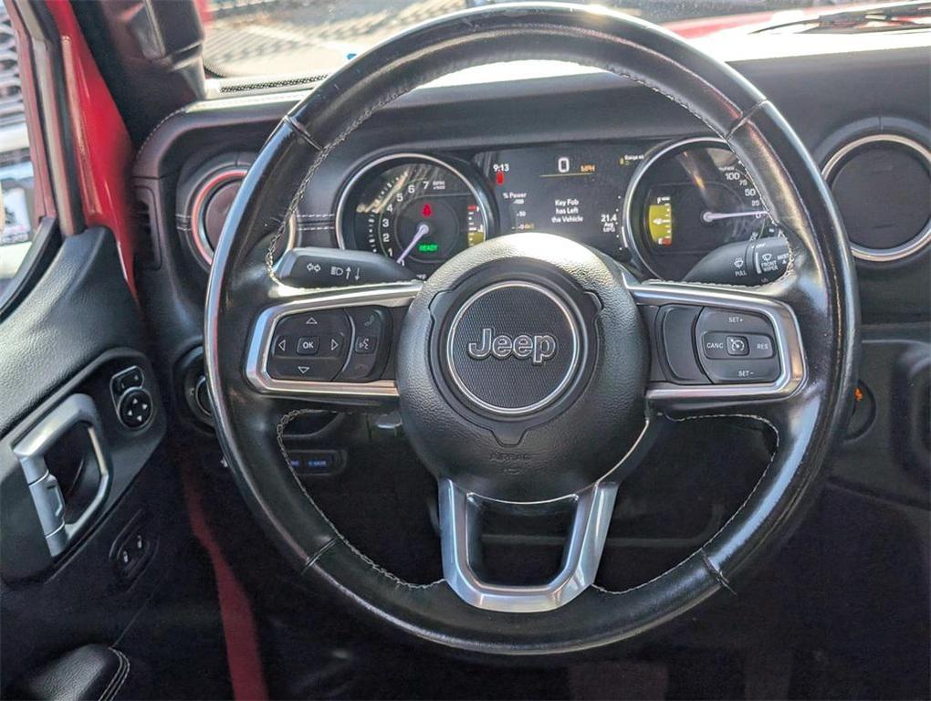 used 2022 Jeep Wrangler Unlimited 4xe car, priced at $26,495