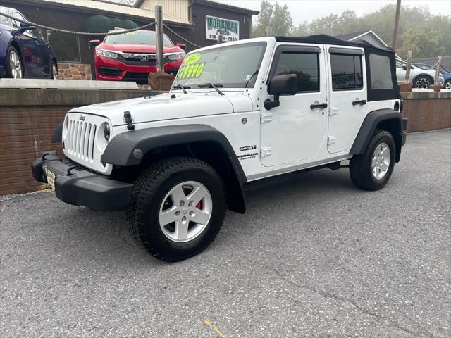 used 2017 Jeep Wrangler Unlimited car, priced at $19,990