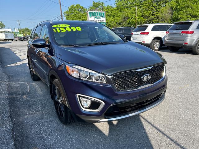 used 2018 Kia Sorento car, priced at $15,490