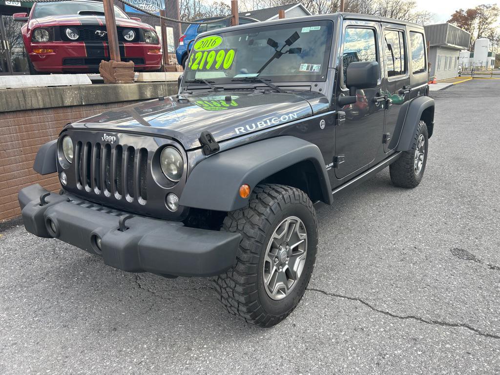 used 2016 Jeep Wrangler Unlimited car, priced at $21,990
