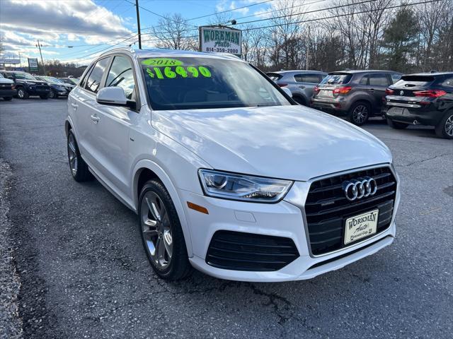 used 2018 Audi Q3 car, priced at $15,490