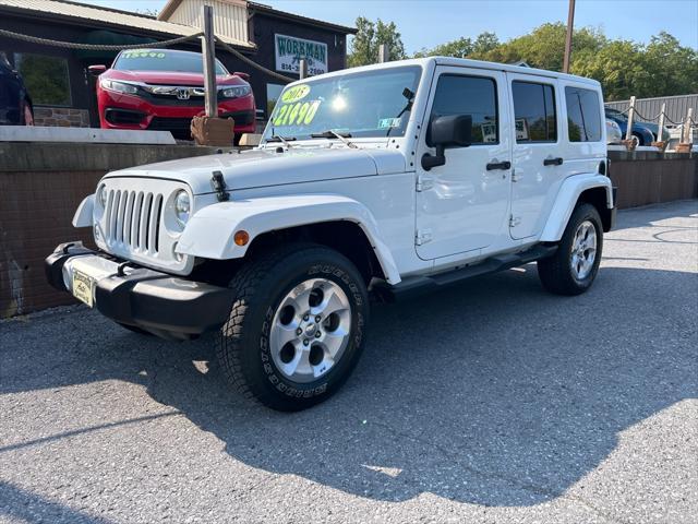 used 2015 Jeep Wrangler Unlimited car, priced at $21,490