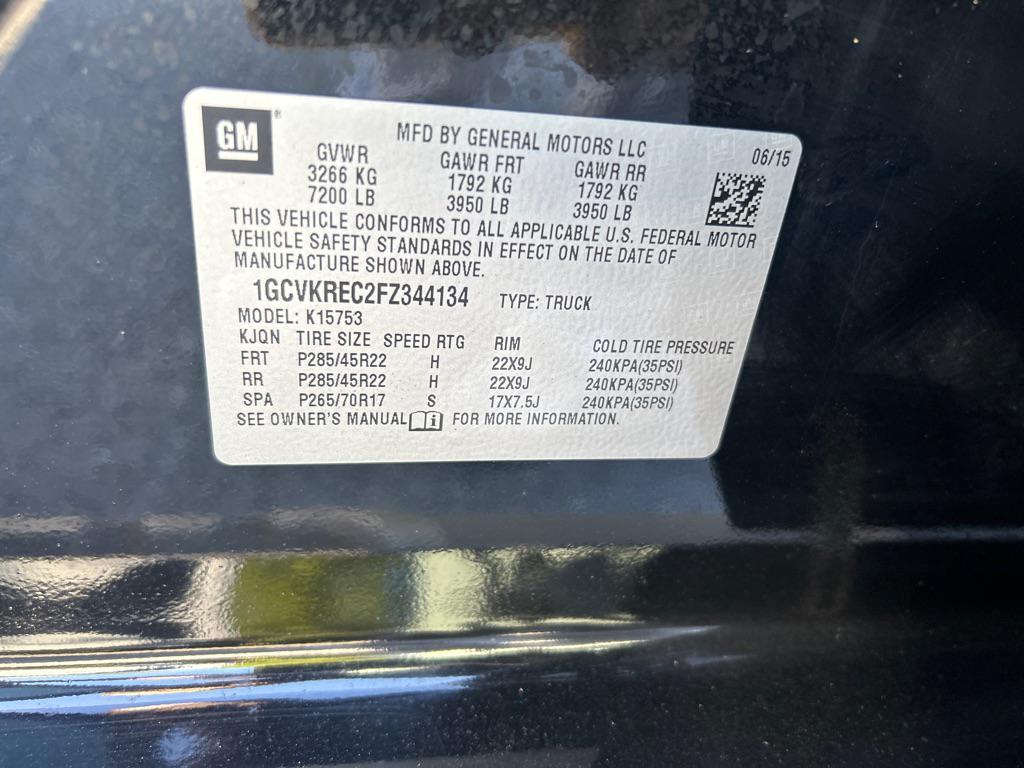 used 2015 Chevrolet Silverado 1500 car, priced at $15,990
