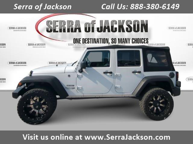 used 2018 Jeep Wrangler JK Unlimited car, priced at $18,988