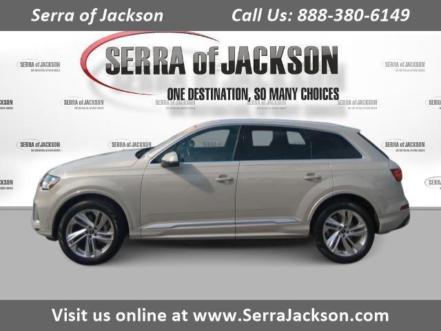 used 2021 Audi Q7 car, priced at $29,711