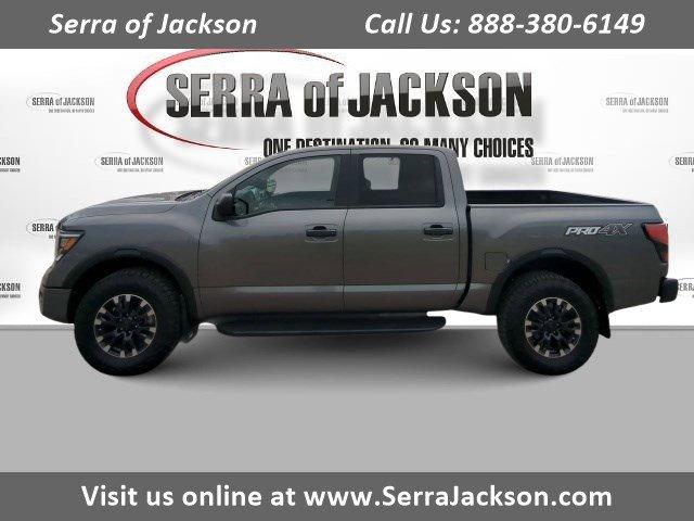 used 2021 Nissan Titan car, priced at $40,411