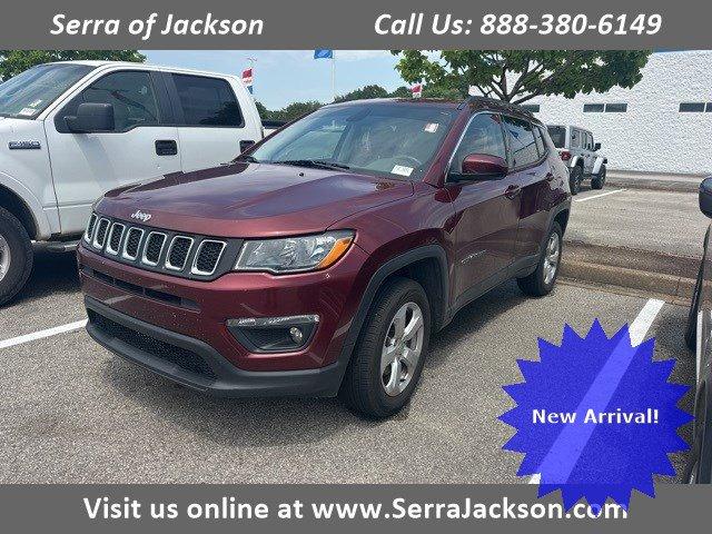 used 2021 Jeep Compass car, priced at $17,611