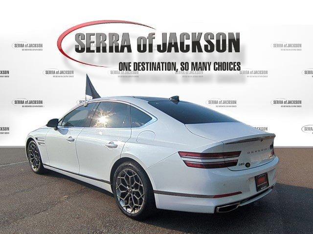 used 2021 Genesis G80 car, priced at $32,998