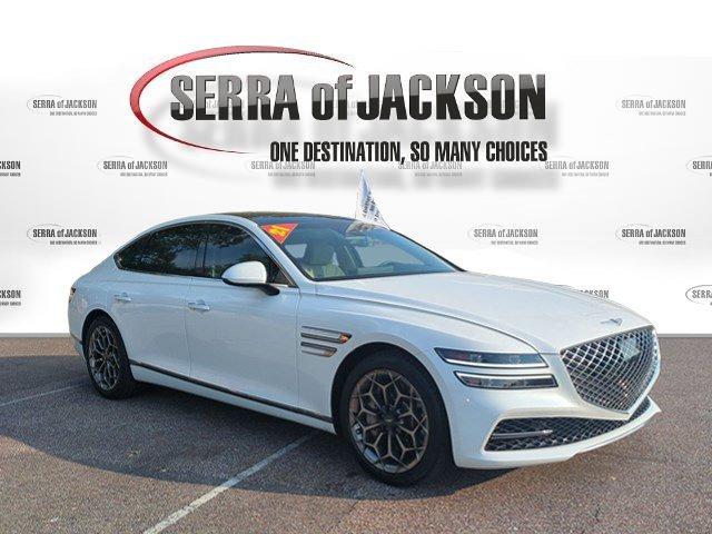 used 2021 Genesis G80 car, priced at $32,998
