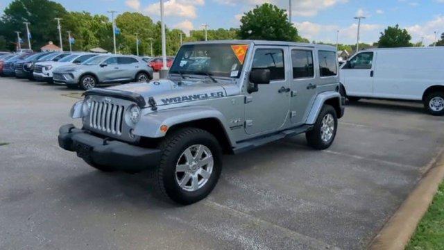 used 2017 Jeep Wrangler Unlimited car, priced at $22,344