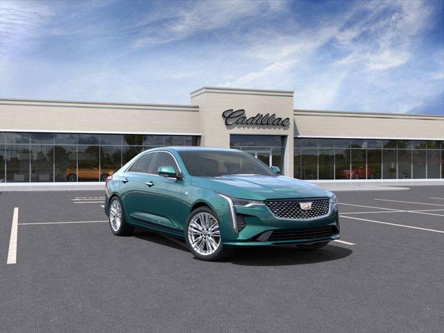 new 2025 Cadillac CT4 car, priced at $47,665
