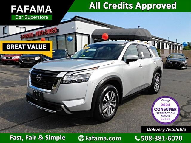 used 2023 Nissan Pathfinder car, priced at $32,390