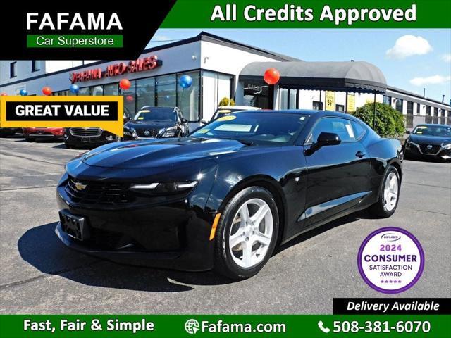 used 2022 Chevrolet Camaro car, priced at $21,390