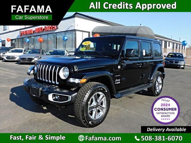 used 2021 Jeep Wrangler Unlimited car, priced at $30,790