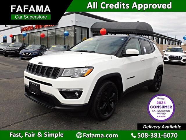 used 2021 Jeep Compass car, priced at $18,790