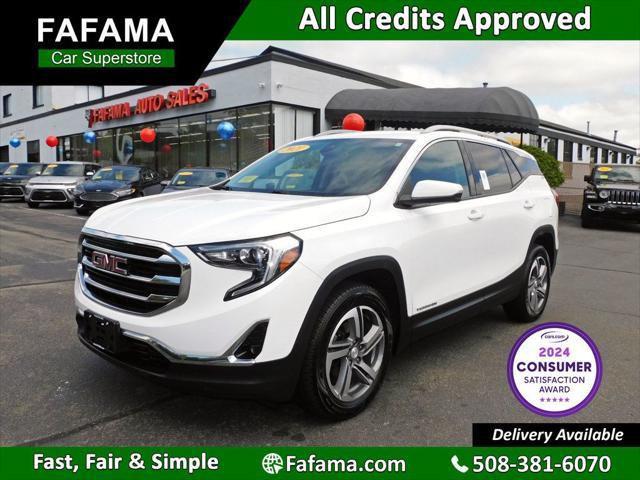used 2021 GMC Terrain car, priced at $23,190