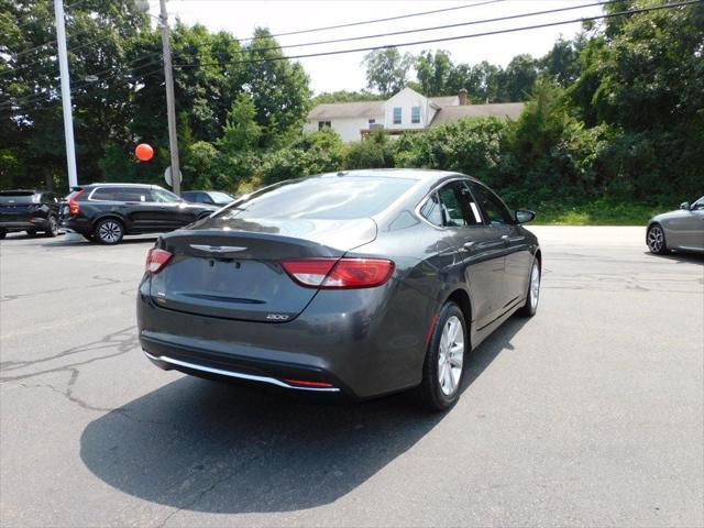 used 2016 Chrysler 200 car, priced at $7,390