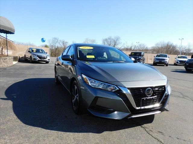 used 2021 Nissan Sentra car, priced at $16,390