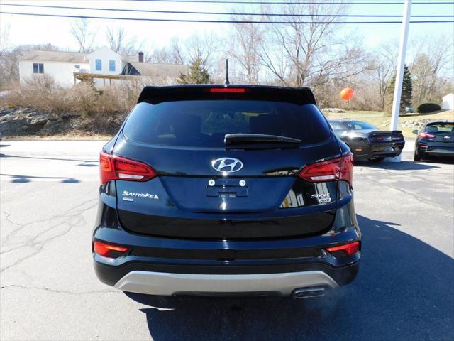 used 2018 Hyundai Santa Fe Sport car, priced at $15,390
