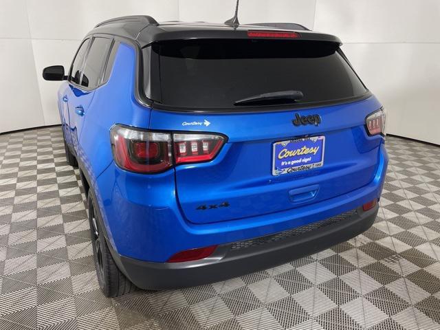 used 2021 Jeep Compass car, priced at $16,400