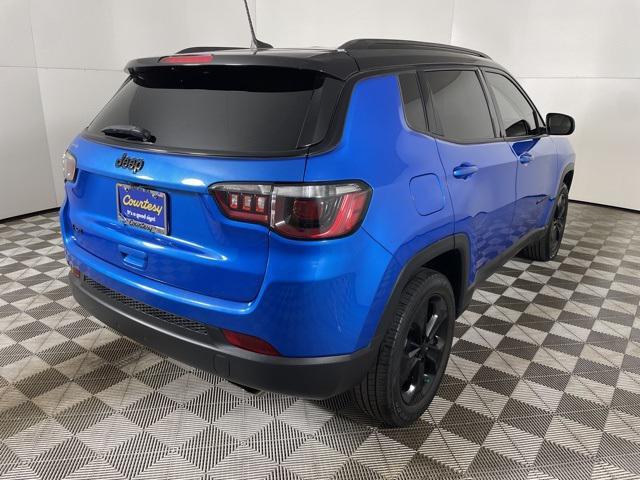 used 2021 Jeep Compass car, priced at $16,400