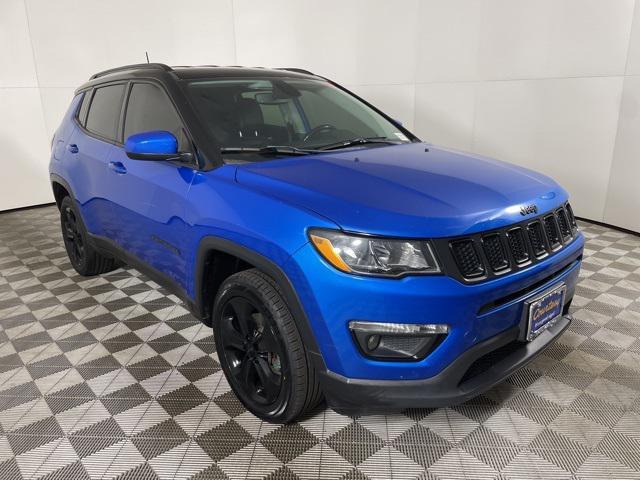 used 2021 Jeep Compass car, priced at $16,400