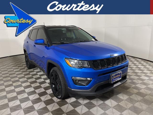 used 2021 Jeep Compass car, priced at $15,300