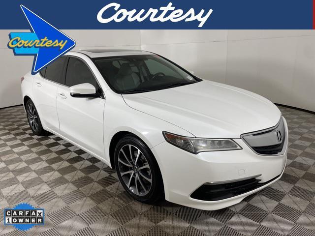 used 2015 Acura TLX car, priced at $13,400