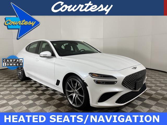 used 2023 Genesis G70 car, priced at $24,600