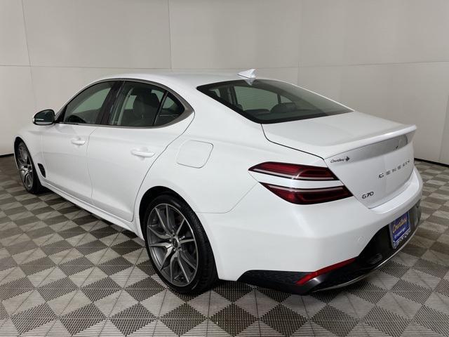 used 2023 Genesis G70 car, priced at $24,600