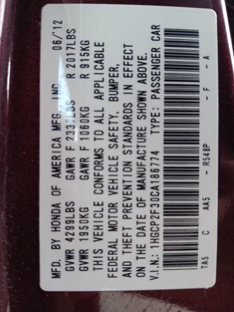 used 2012 Honda Accord car, priced at $14,000