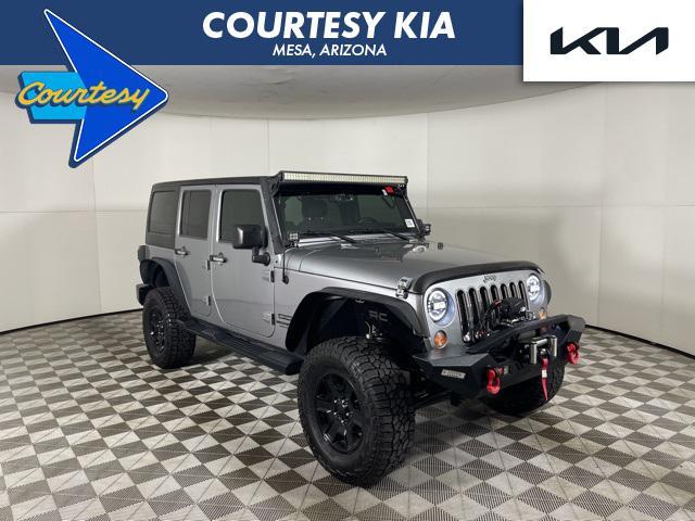 used 2016 Jeep Wrangler Unlimited car, priced at $19,300